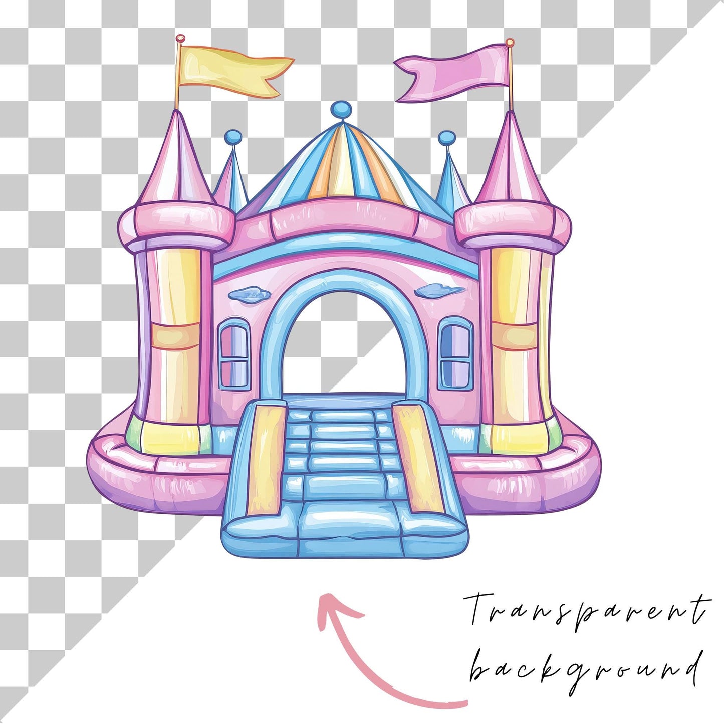 Bounce House Clipart