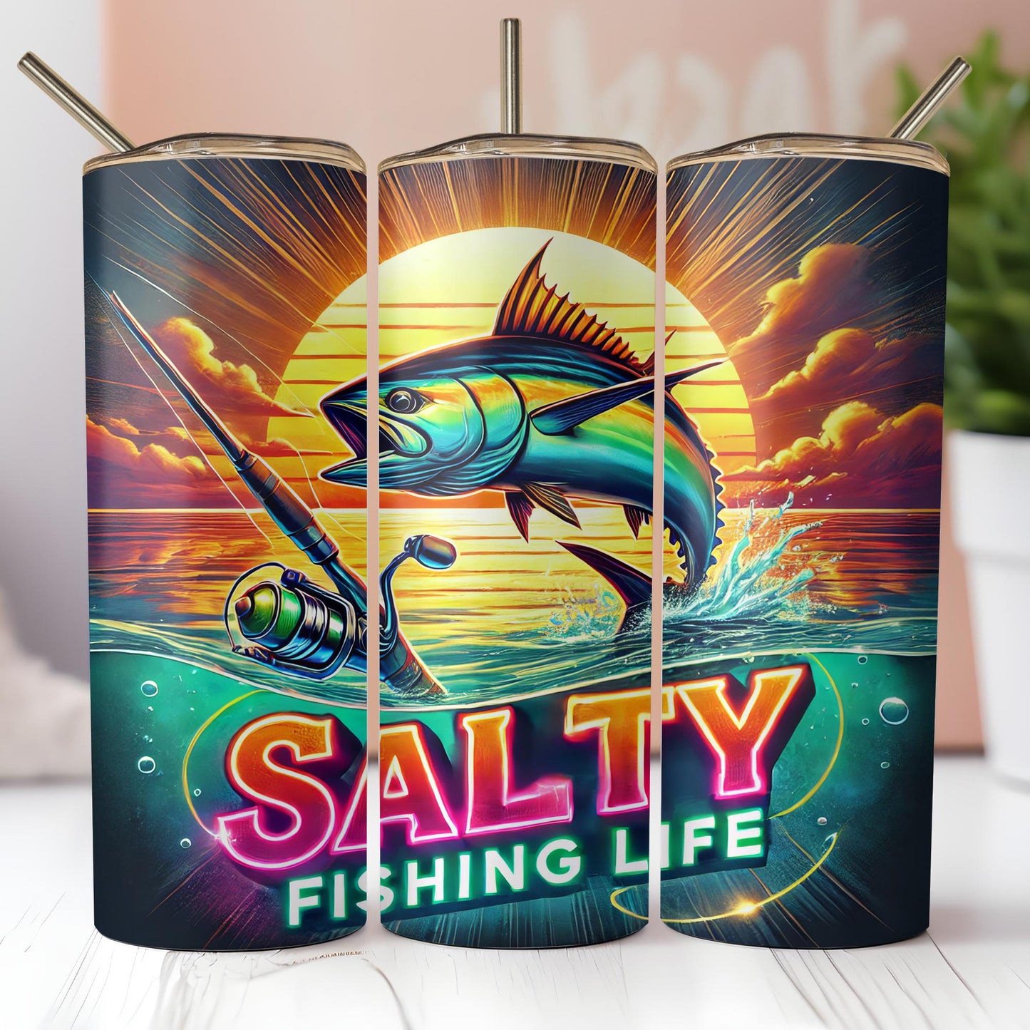 a picture of a fish that is on a table