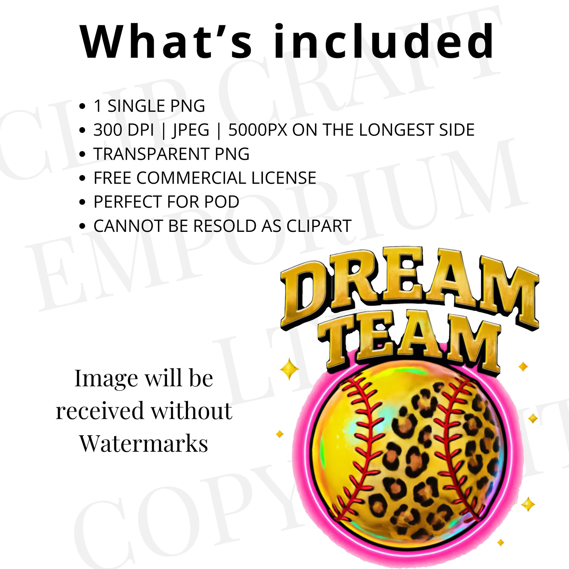 a poster with a picture of a baseball ball and the words dream team