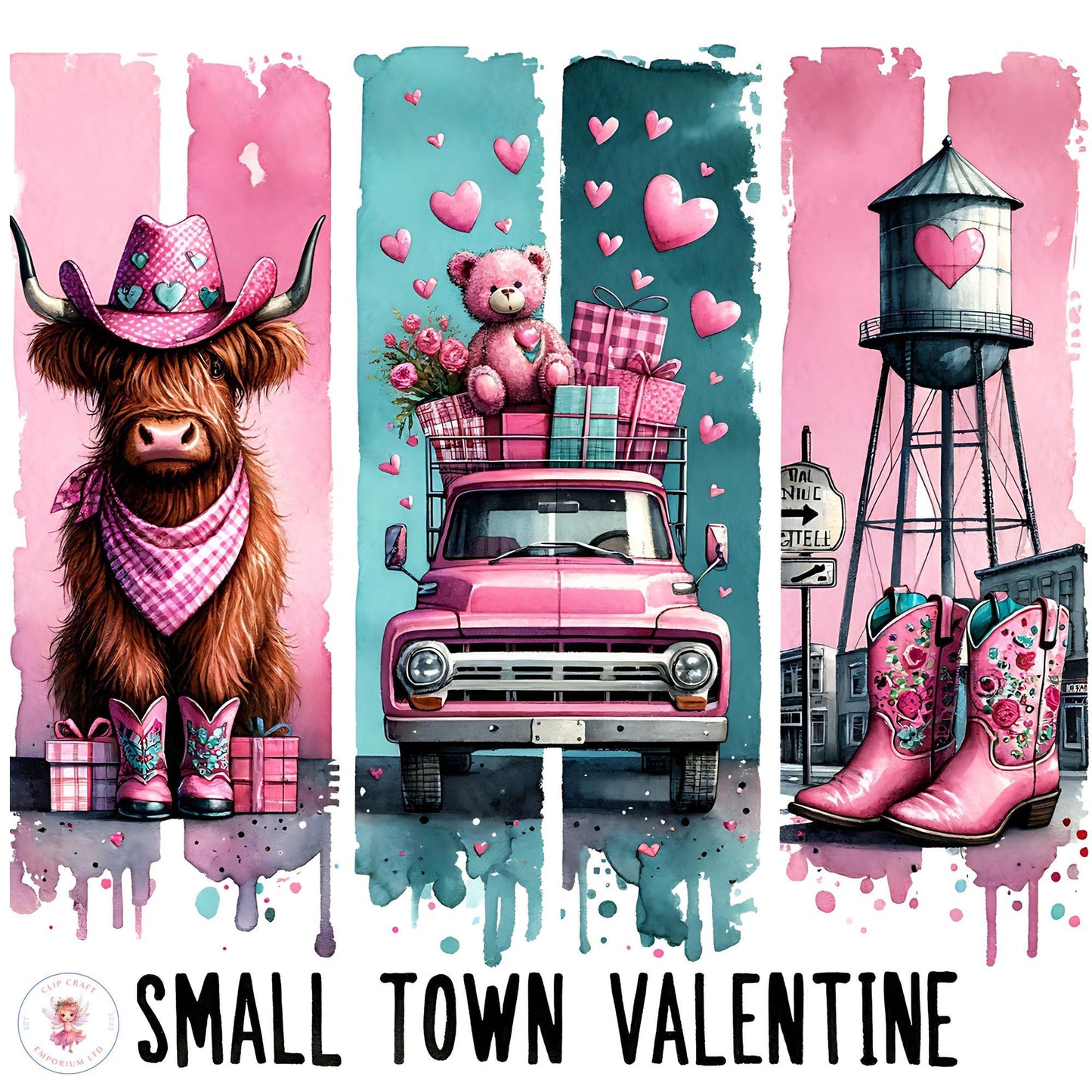 Small Town Valentine PNG