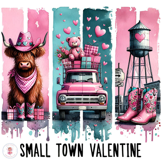 Small Town Valentine PNG