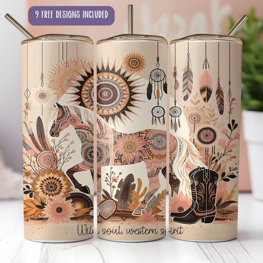a set of three coffee mugs with designs on them