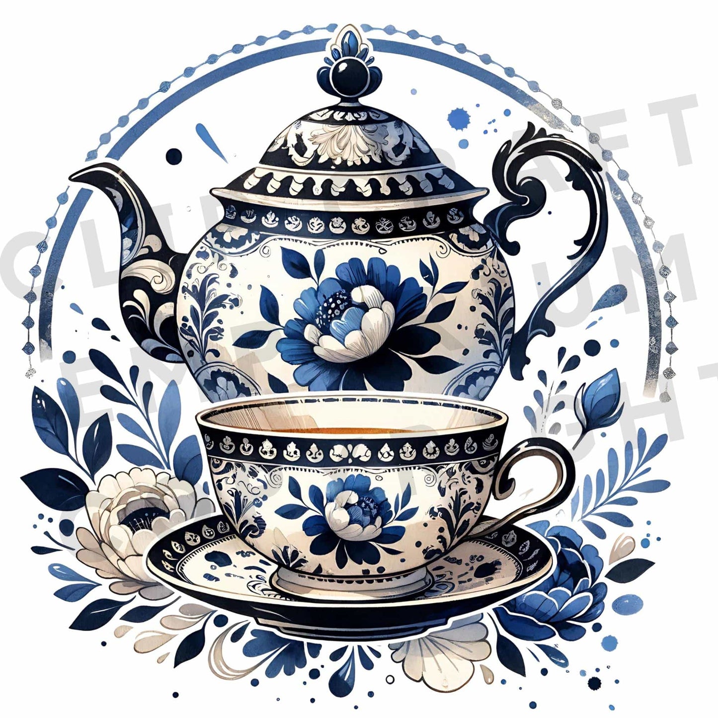 Afternoon Tea Clipart