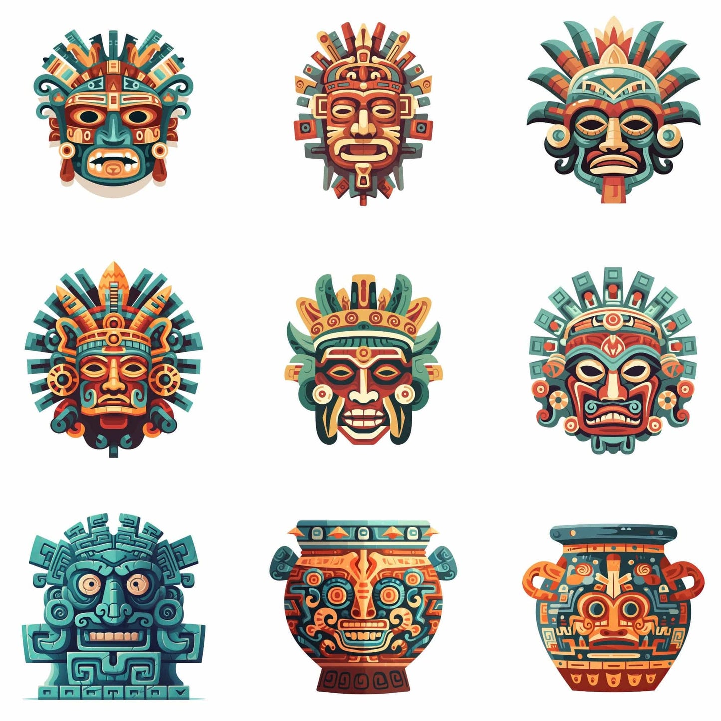 Ancient Maya Clipart