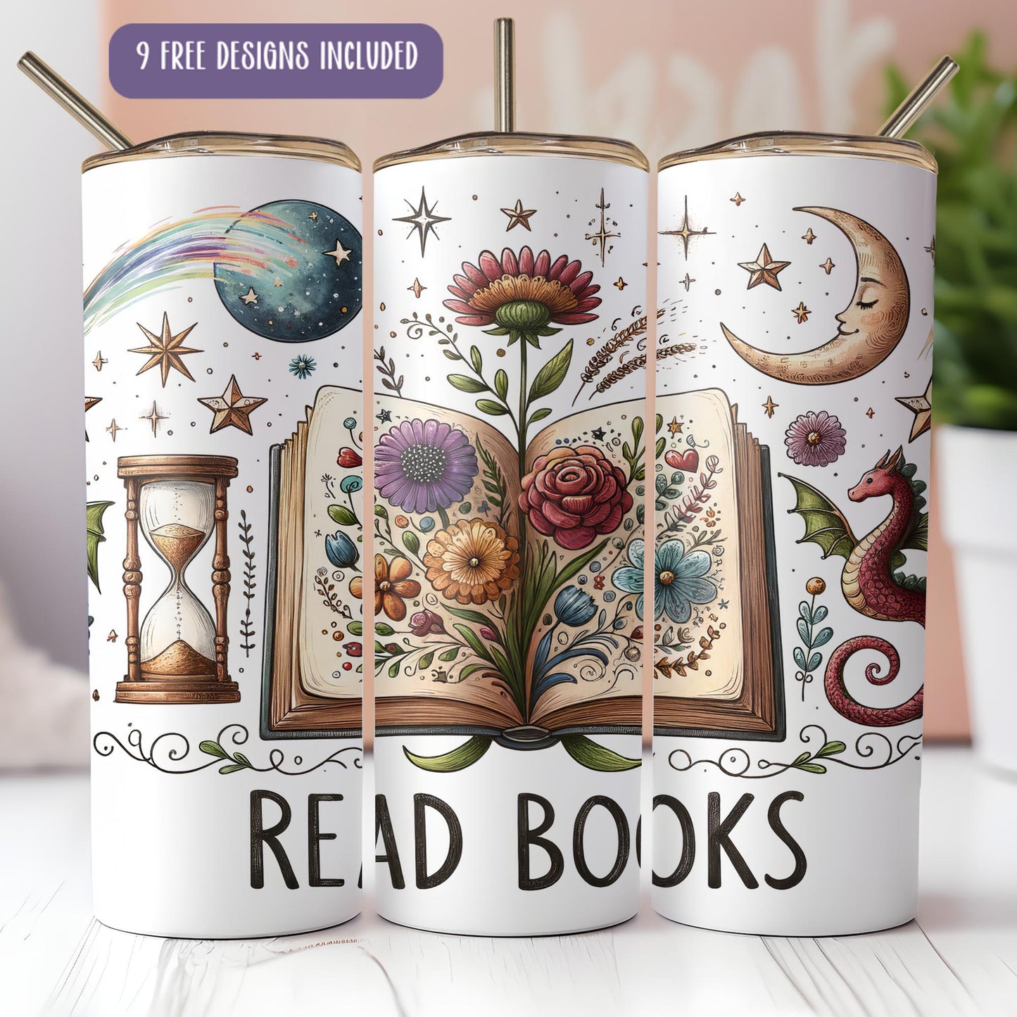 a couple of white coffee cups sitting on top of a table