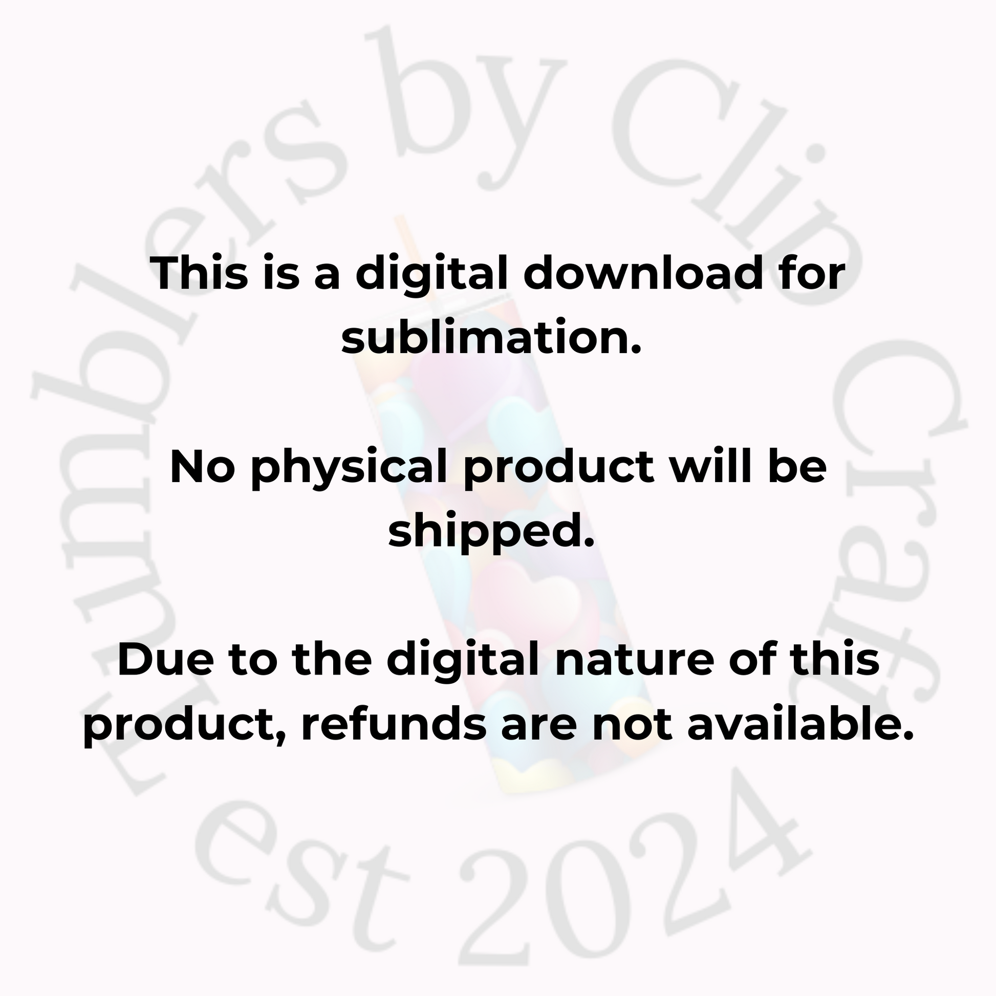 this is a digital download for sublimation no physical product will be shipped due