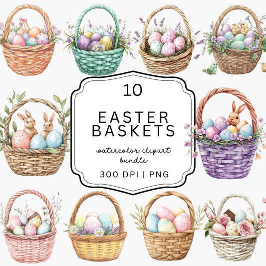 Easter Basket Clipart