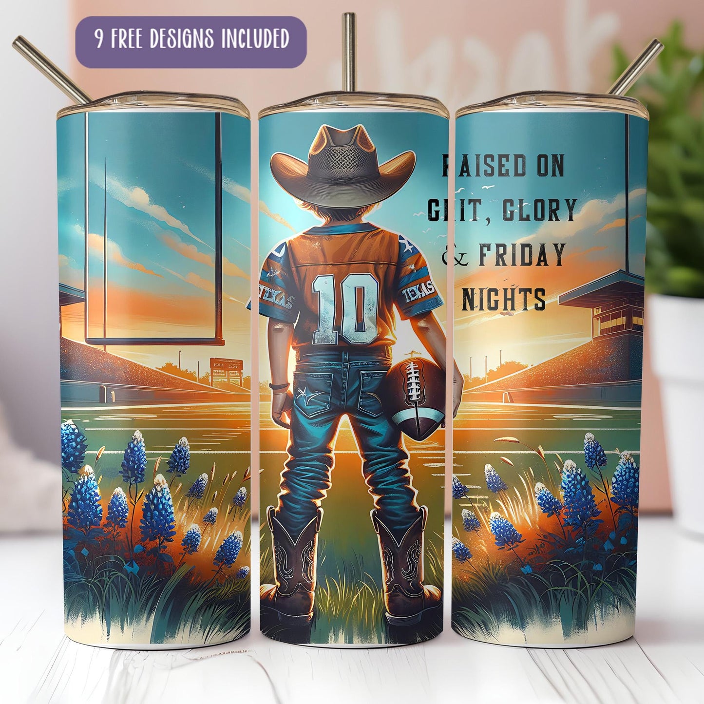 a couple of cans that have a picture of a cowboy on them