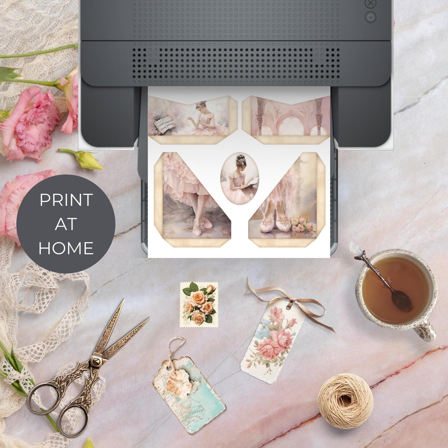 The Ballerina Junk Journal Mega Kit