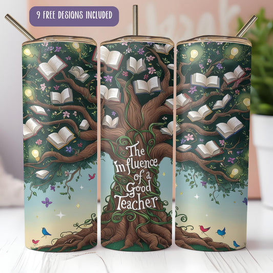 the inflorescence of a good teacher tumbler