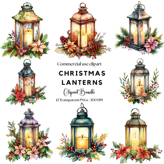Christmas Lantern Clipart