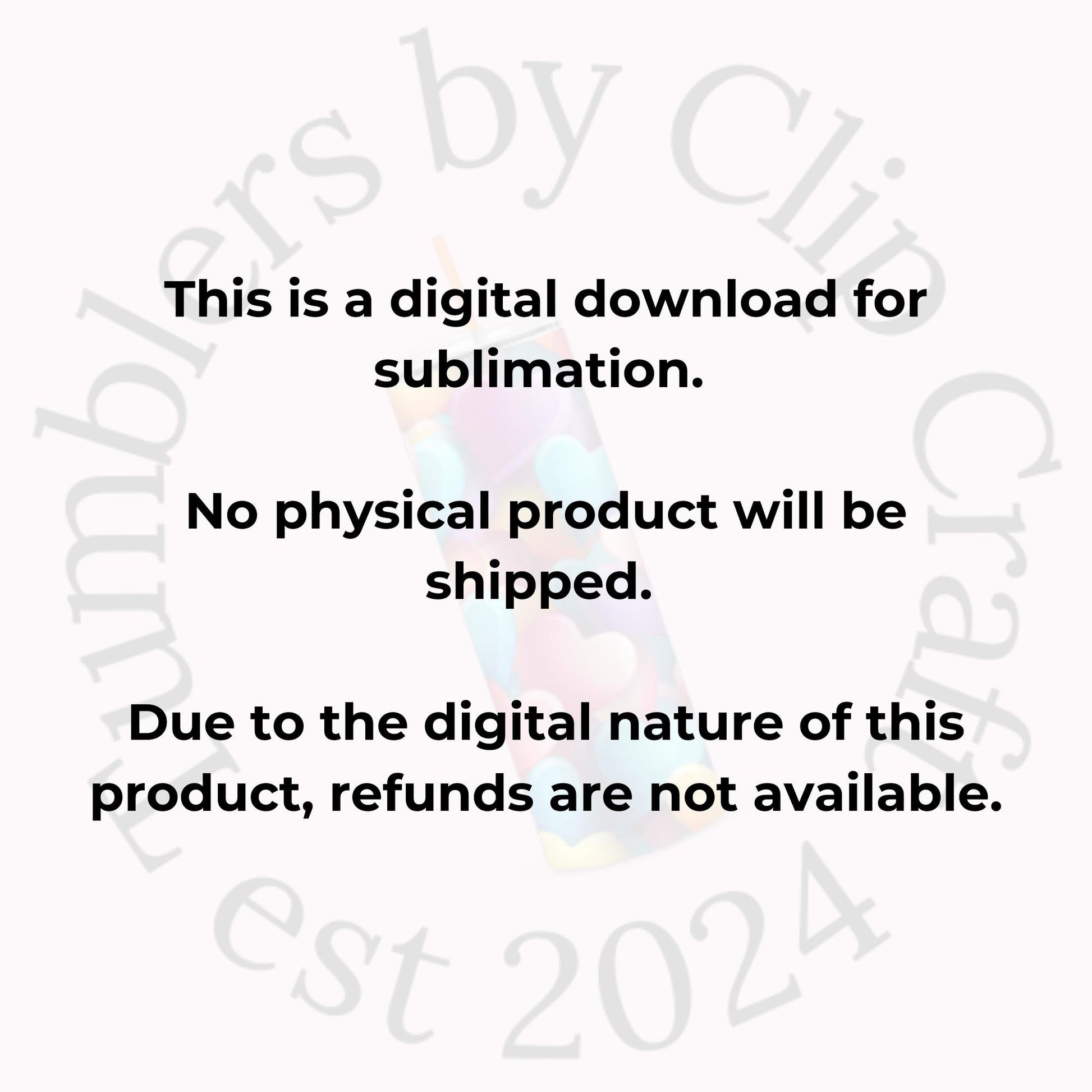 this is a digital download for sublimation no physical product will be shipped due