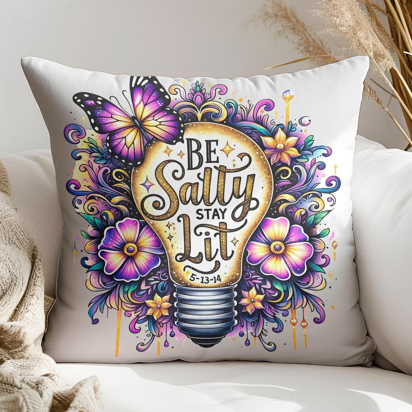 Be Salty Stay Lit PNG