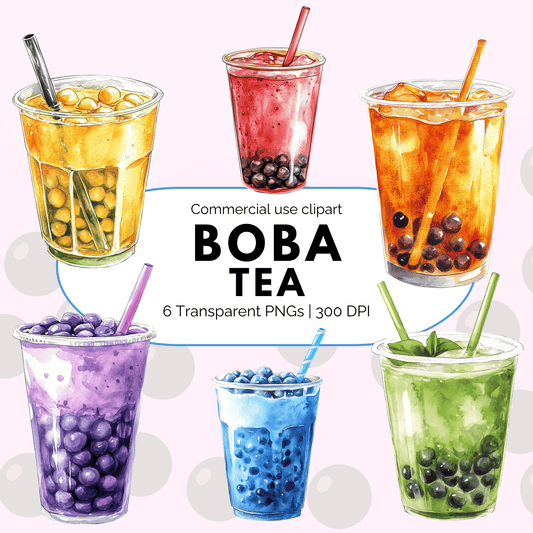 Boba Tea Clipart