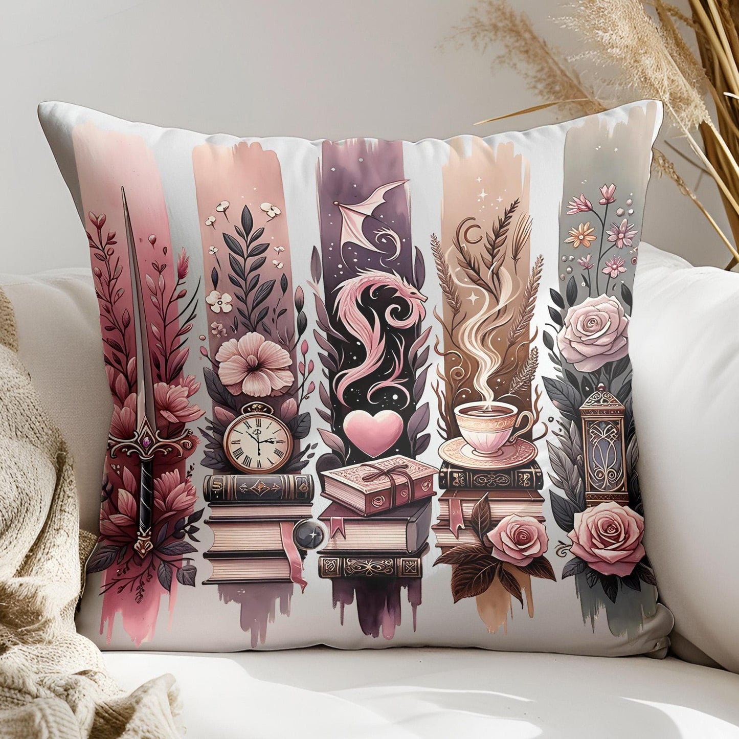 Bookish Cozy Readers PNG
