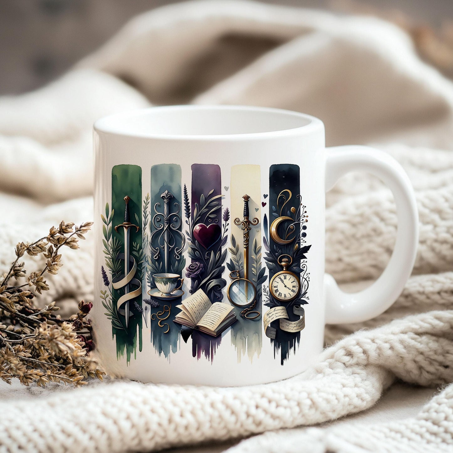 Bookish Cozy Readers PNG