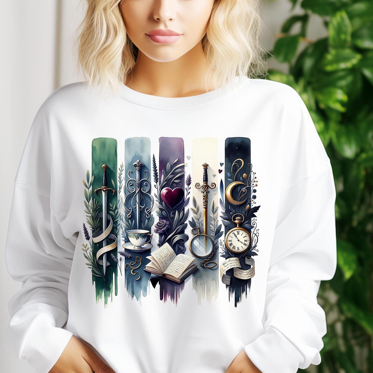 Bookish Cozy Readers PNG