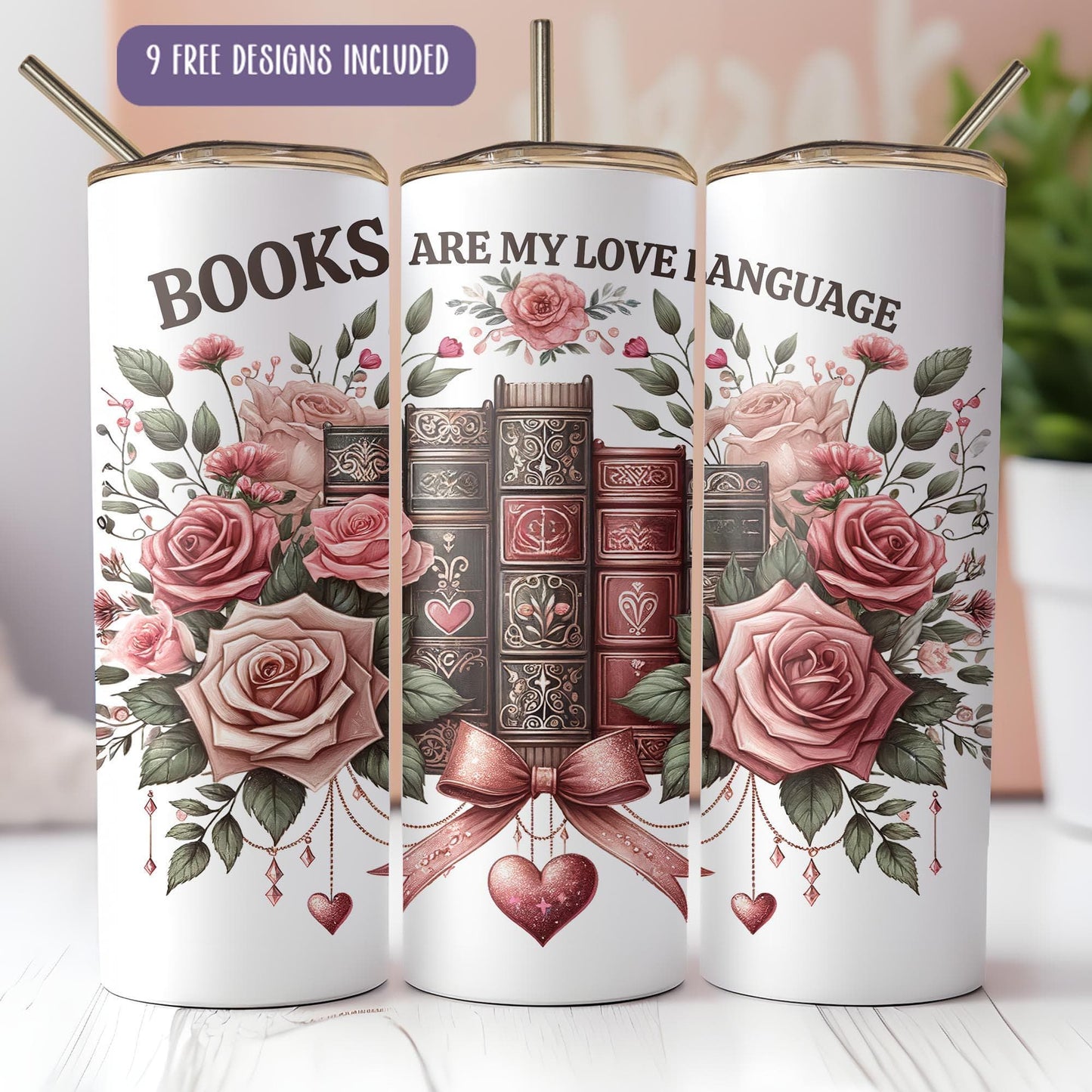 three books are my love language coffee mugs