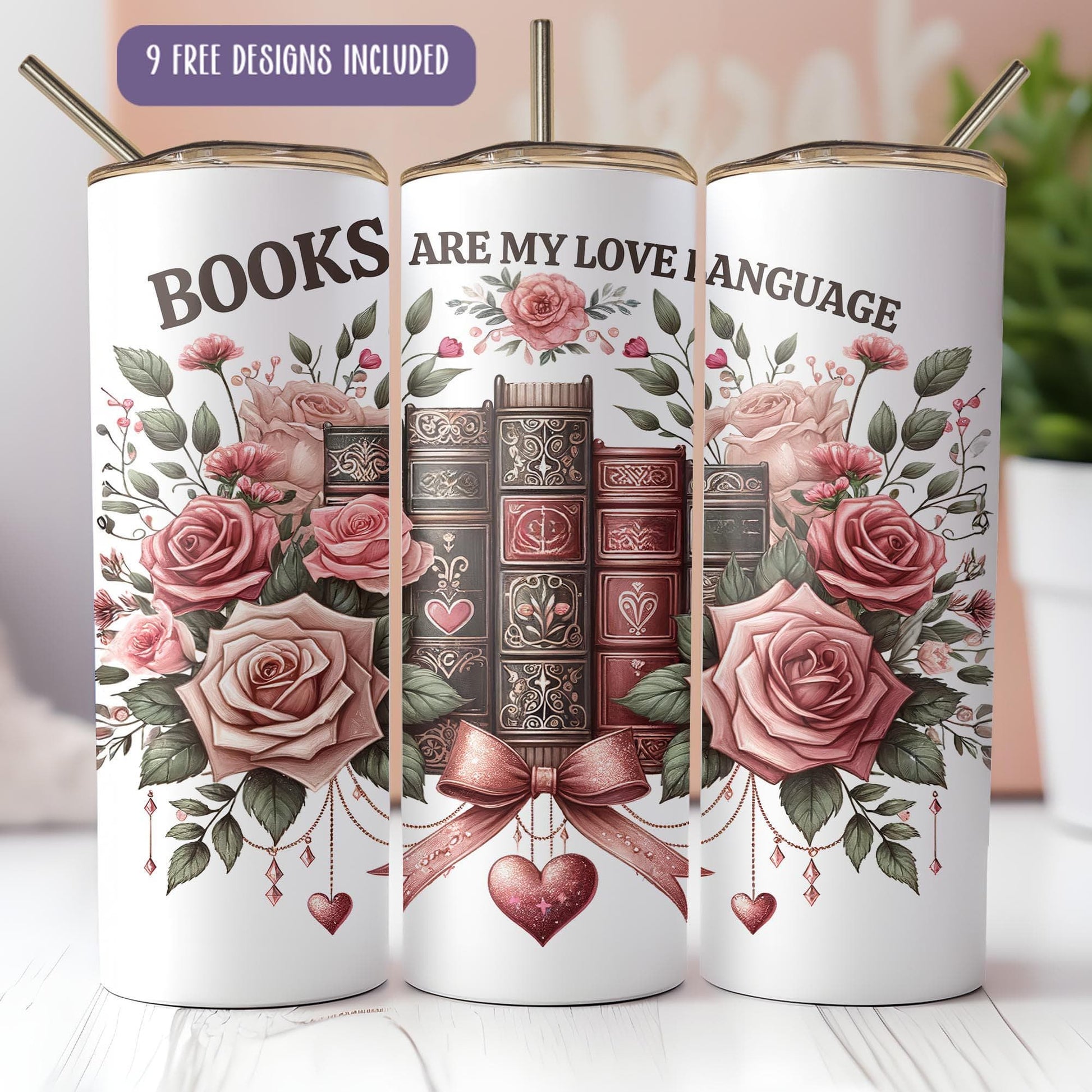 three books are my love language coffee mugs