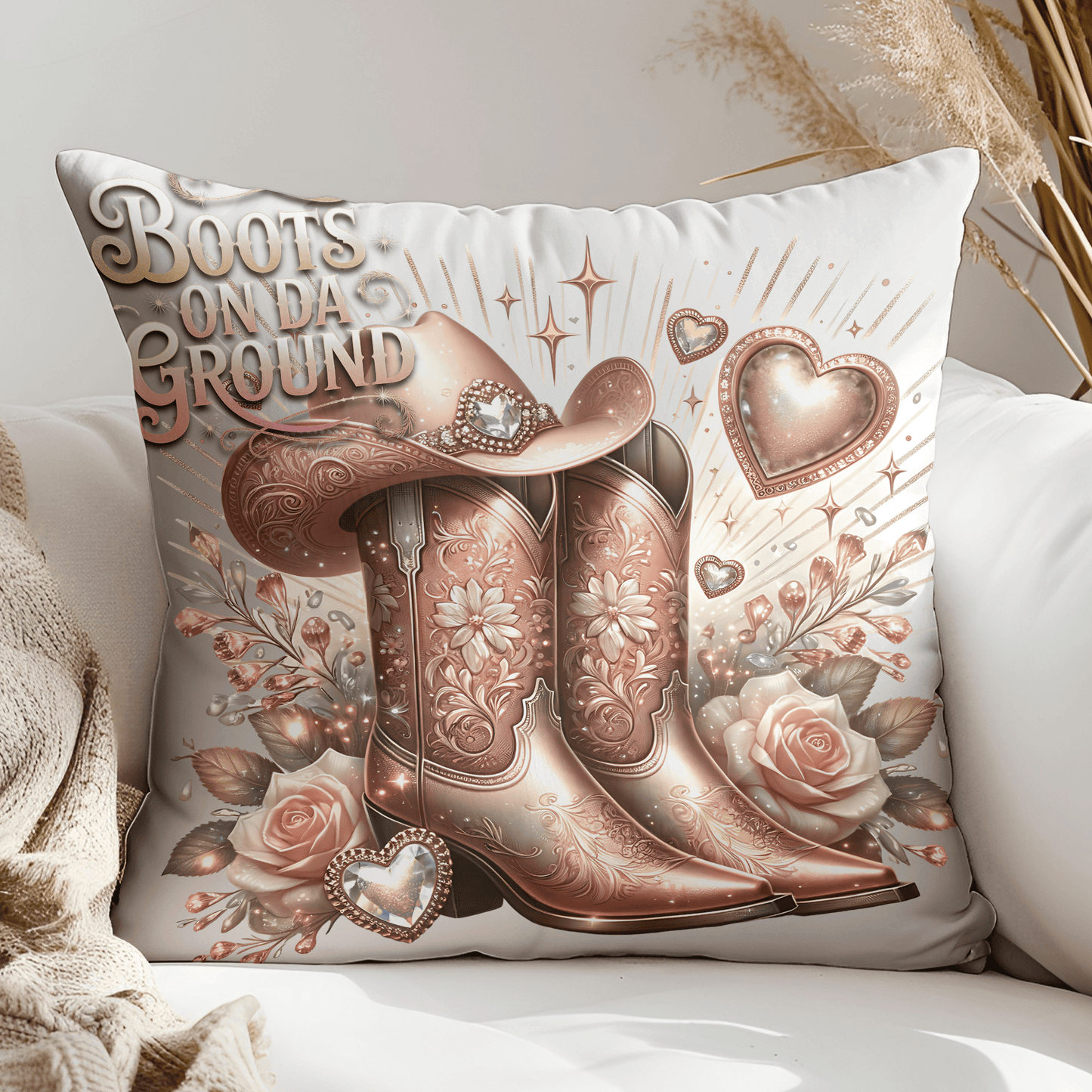 Boots On The Ground T-Shirt PNG | Cowgirl Western Sublimation Design