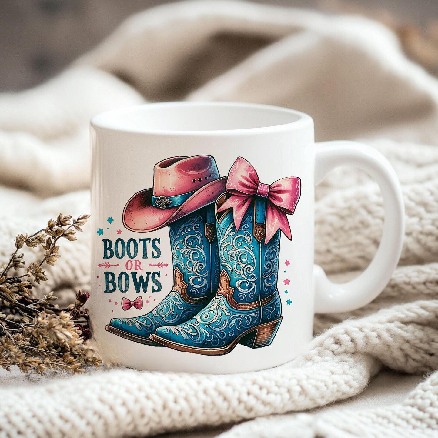 Boots Or Bows Gender Reveal PNG