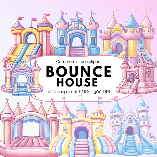 Bounce House Clipart