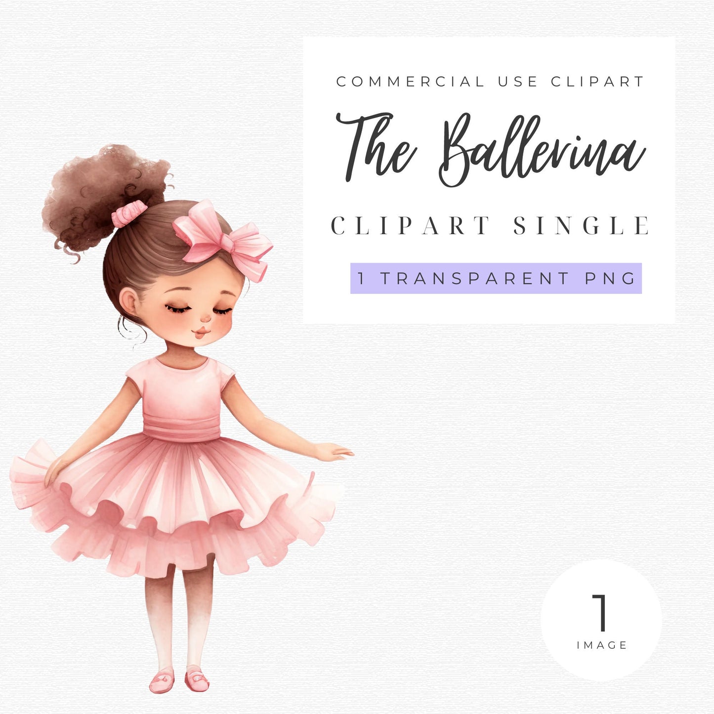 La bailarina clipart