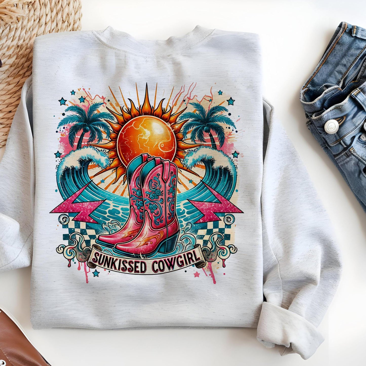 Vaquera besada por el sol PNG