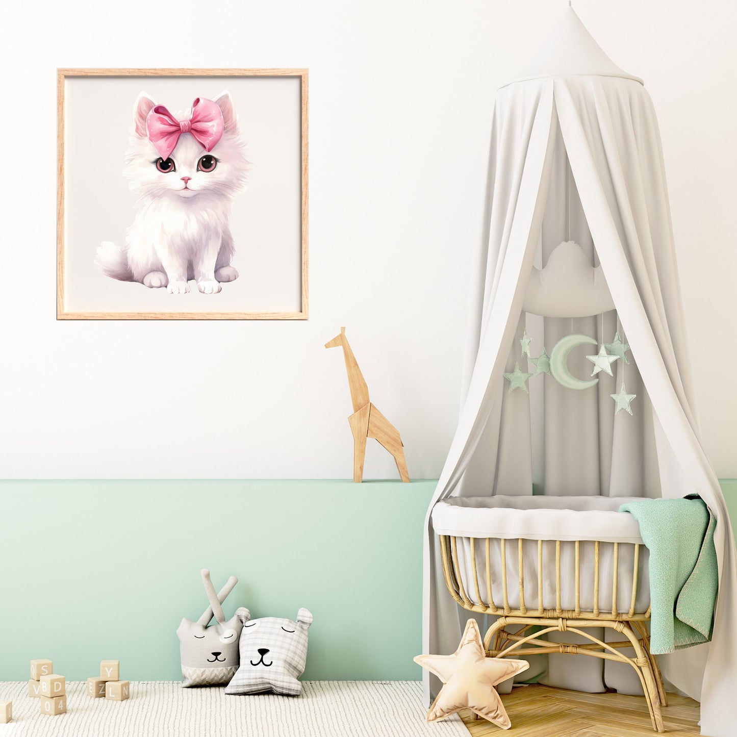 Coquette Kitty Clipart