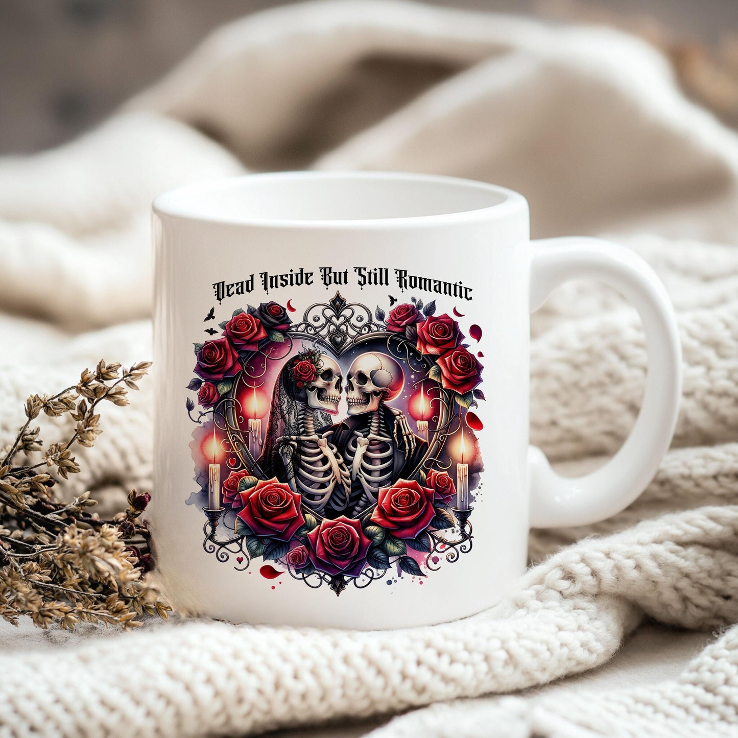 Diseño de sublimación de romance oscuro