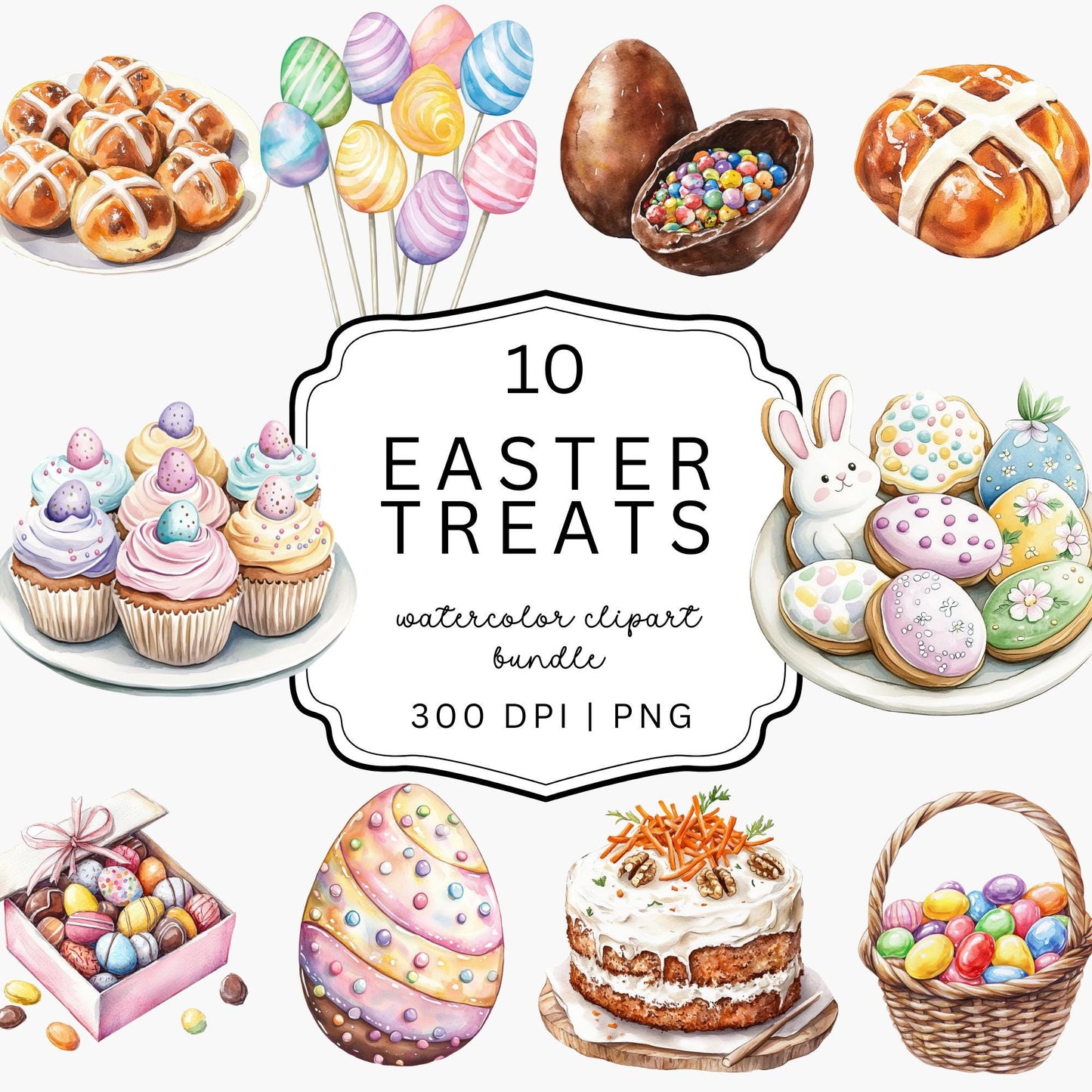 Easter Treats Clipart