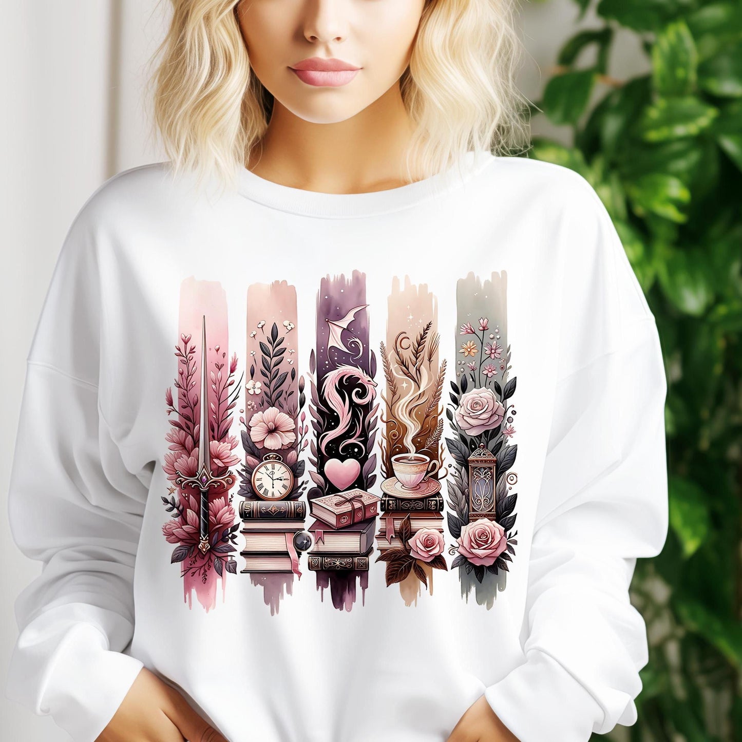 Bookish Cozy Readers PNG