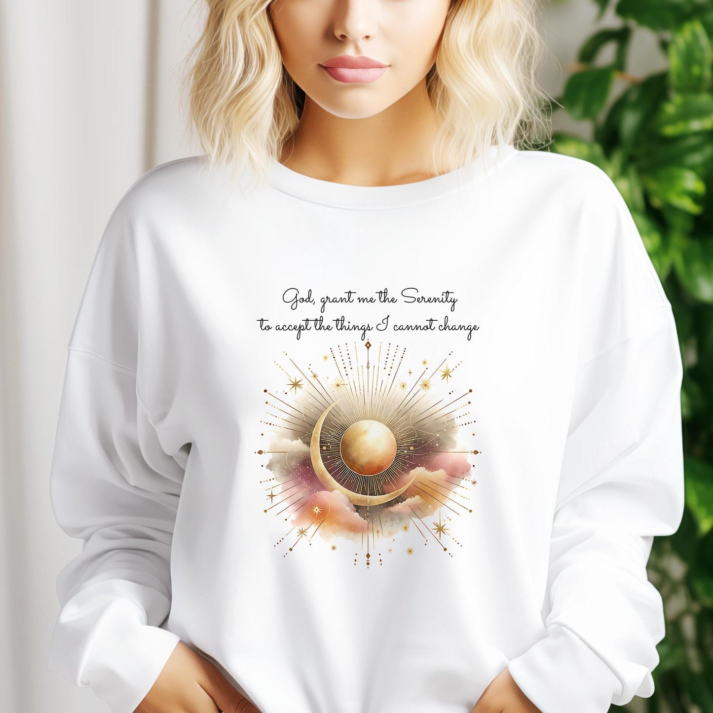 Serenity Prayer Sublimation PNG | Inspirational Christian Design | Faith PNG for Shirts & Mug | God grant me the serenity | Digital Download