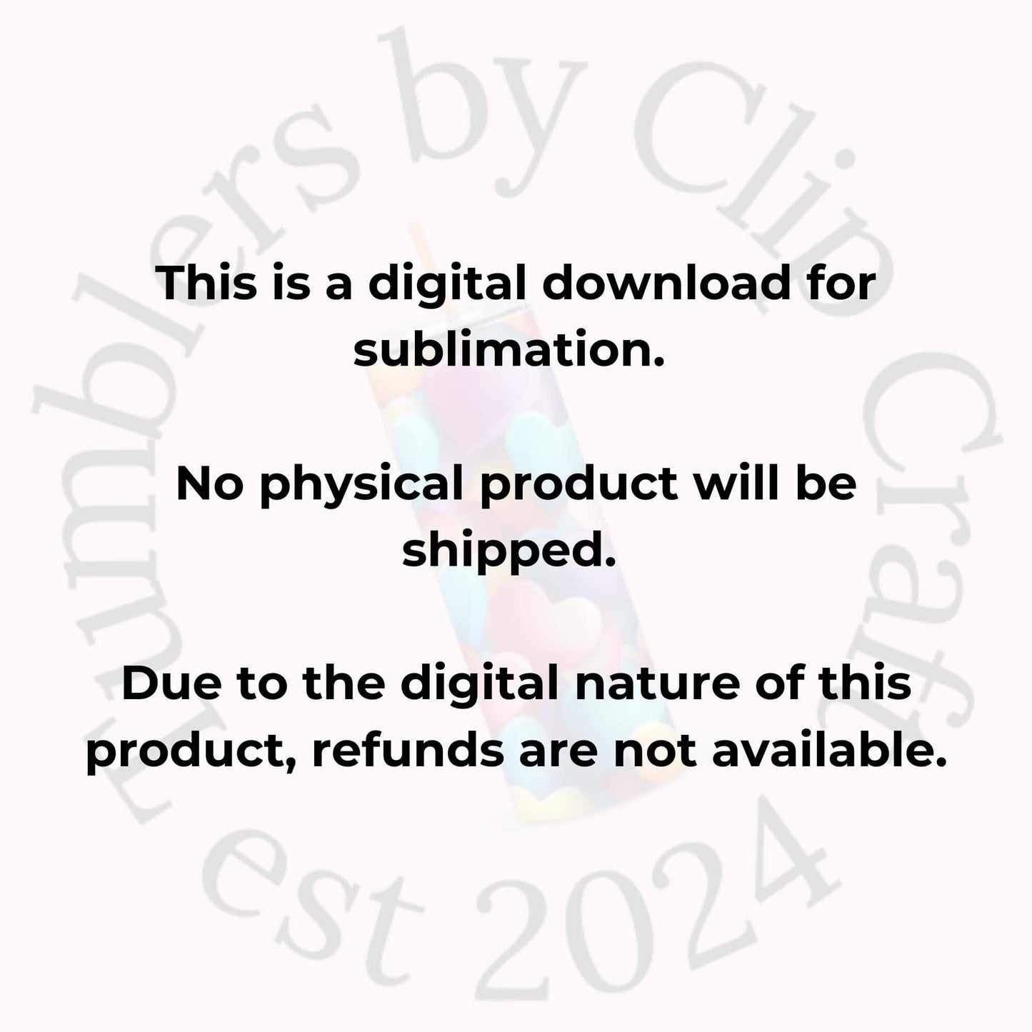 this is a digital download for sublimation no physical product will be shipped due