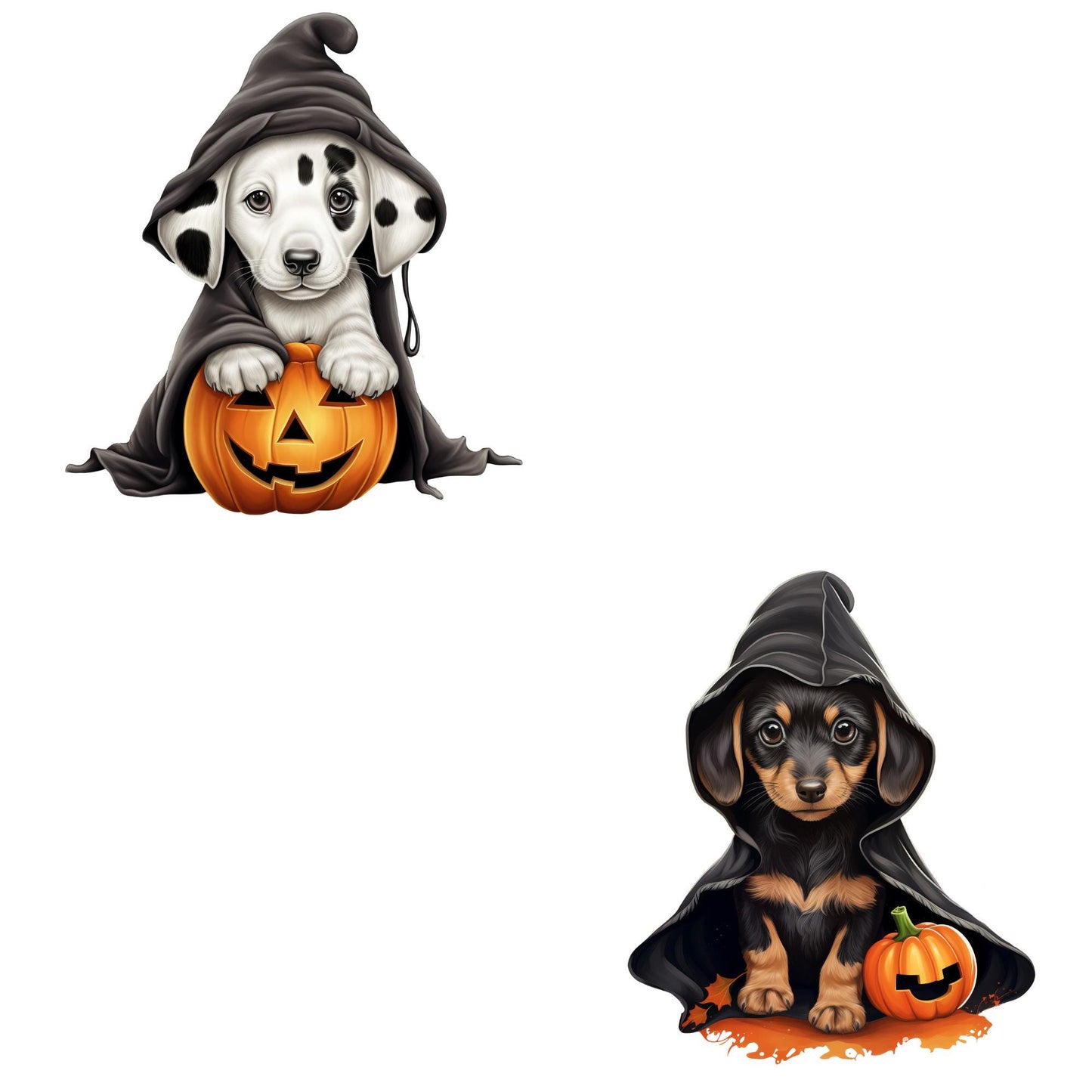 Halloween Dogs Clipart