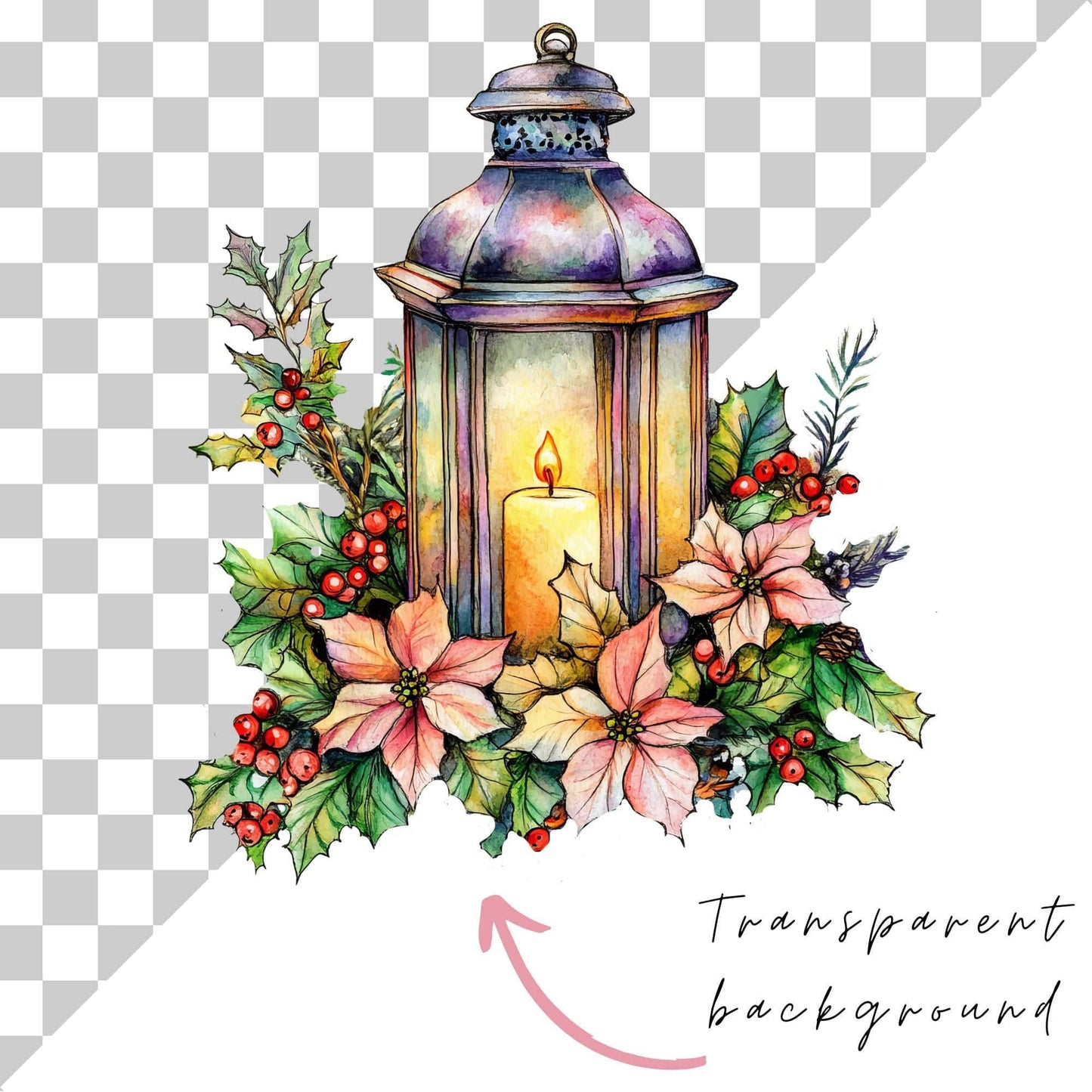 Christmas Lantern Clipart