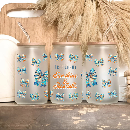 a couple of canisters sitting on top of a shelf