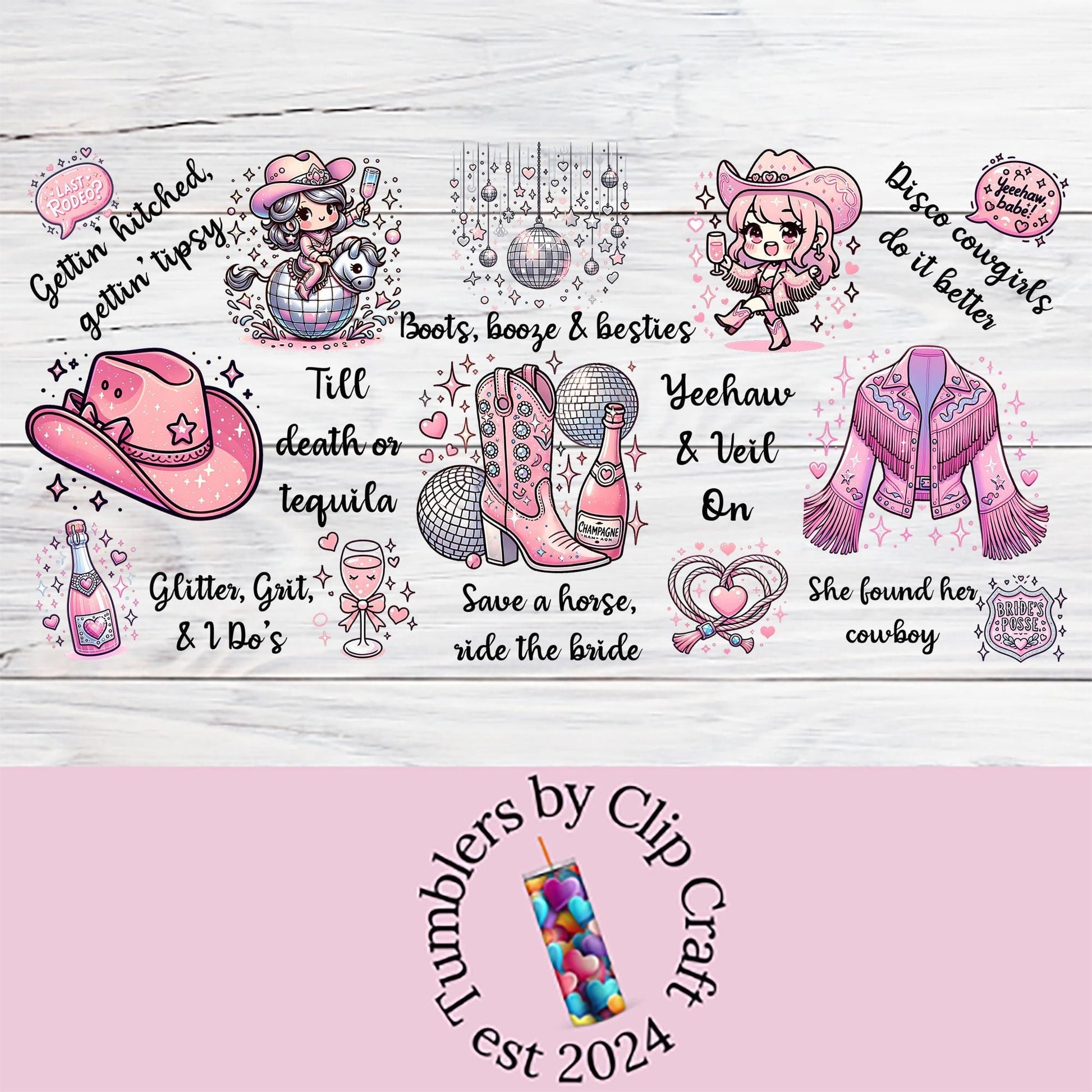 a picture of a girl's personalized sticker