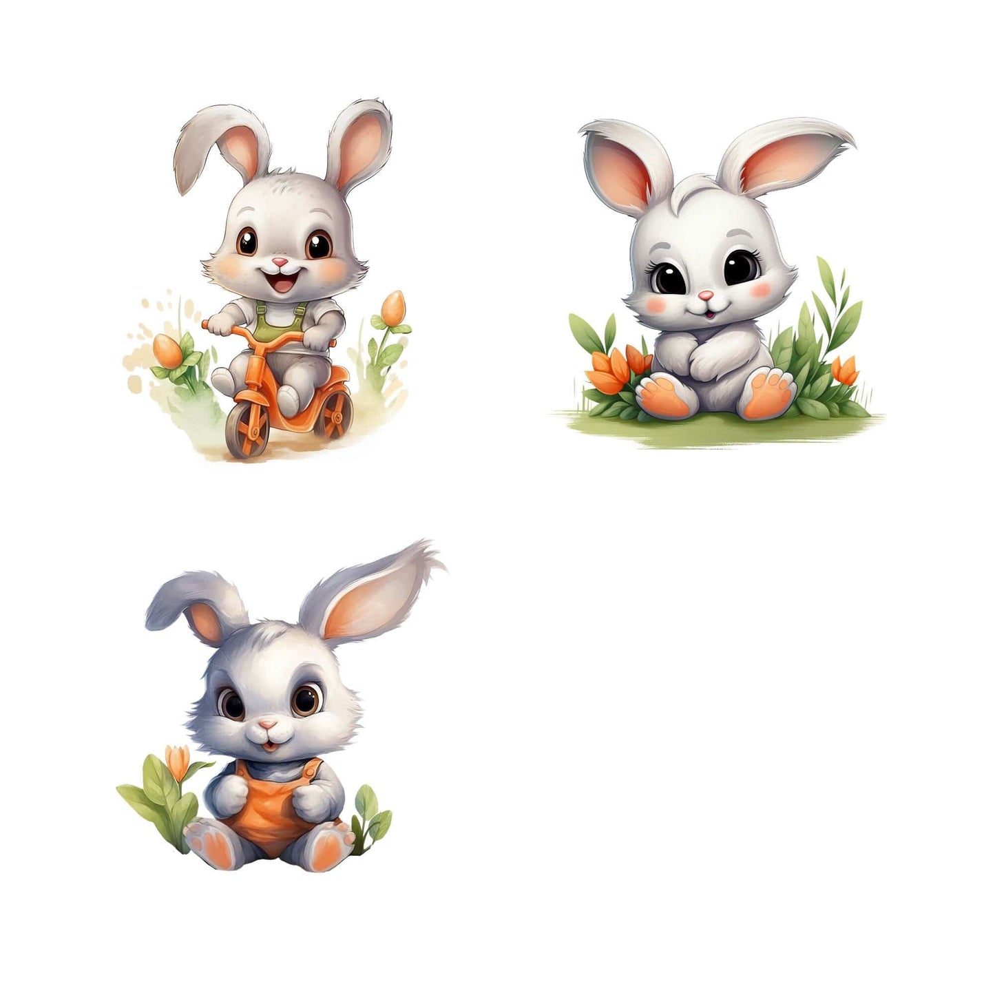 Cute bunny clipart