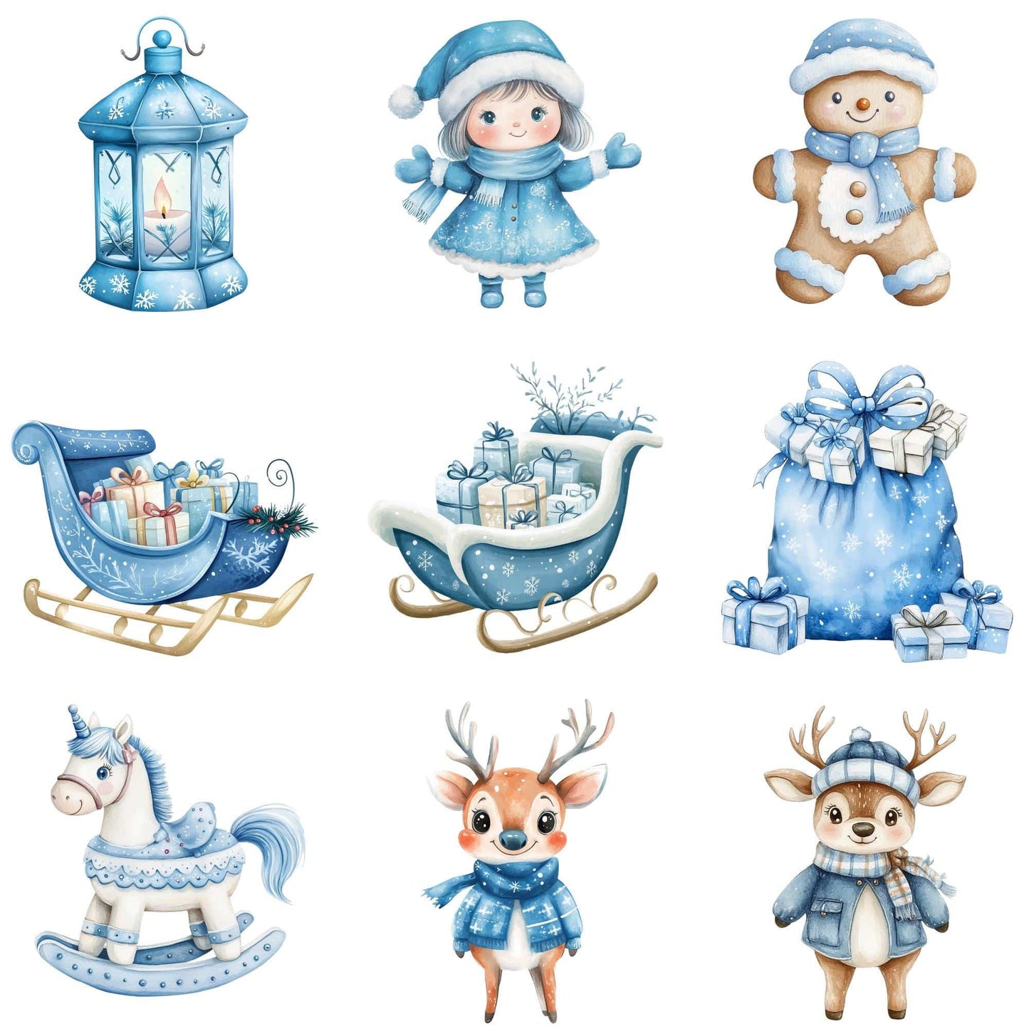 Cute Christmas Character Clipart