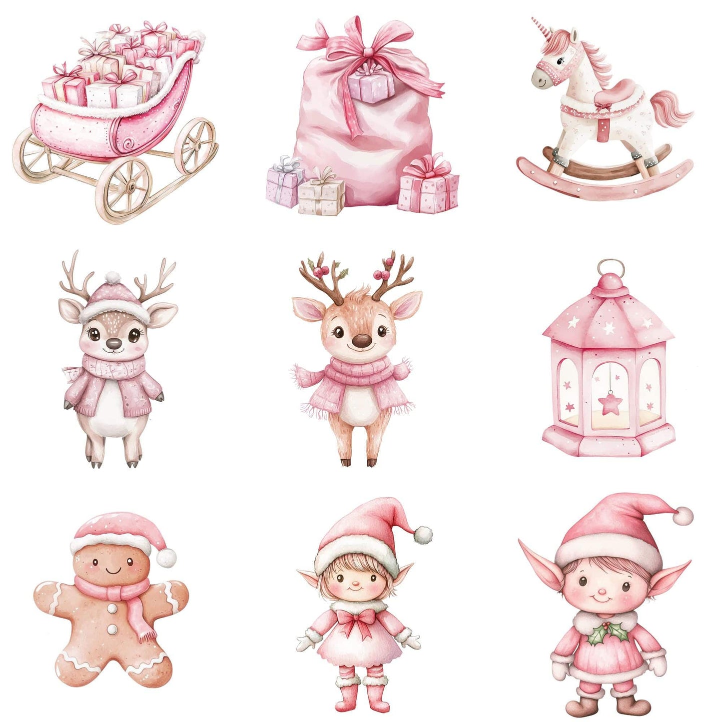 Cute Christmas Character Clipart