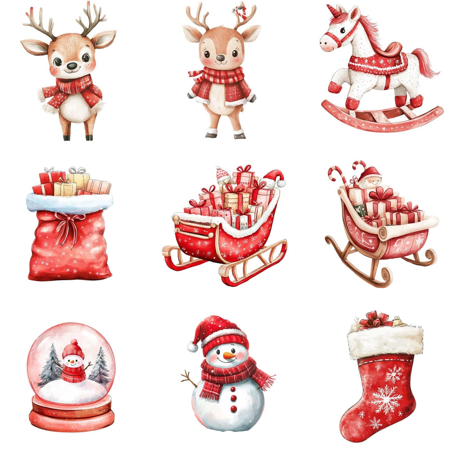 Cute Christmas Character Clipart
