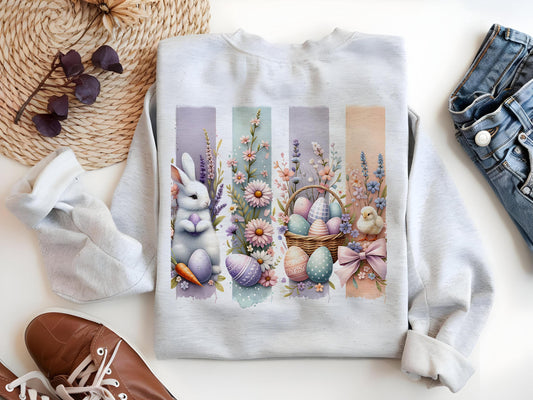 Cute Easter Brushstroke PNG