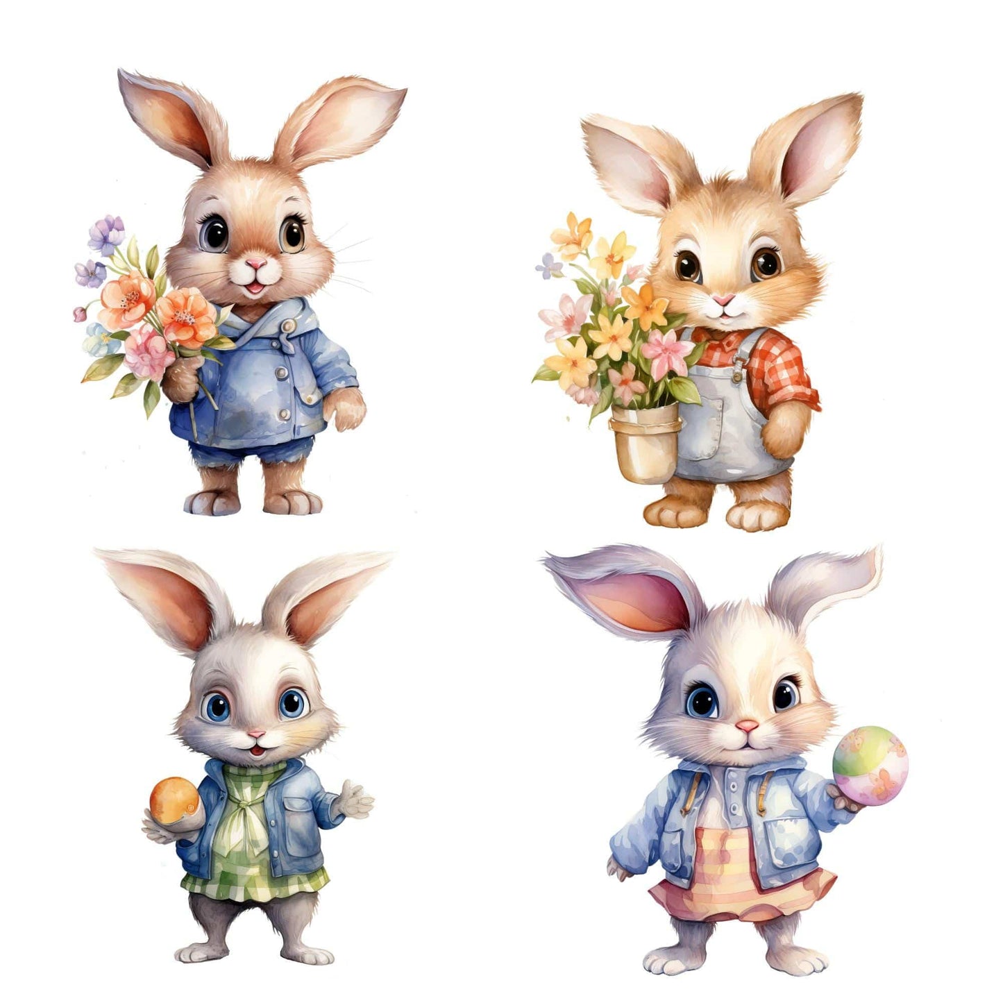 Cute Easter Bunny Clipart