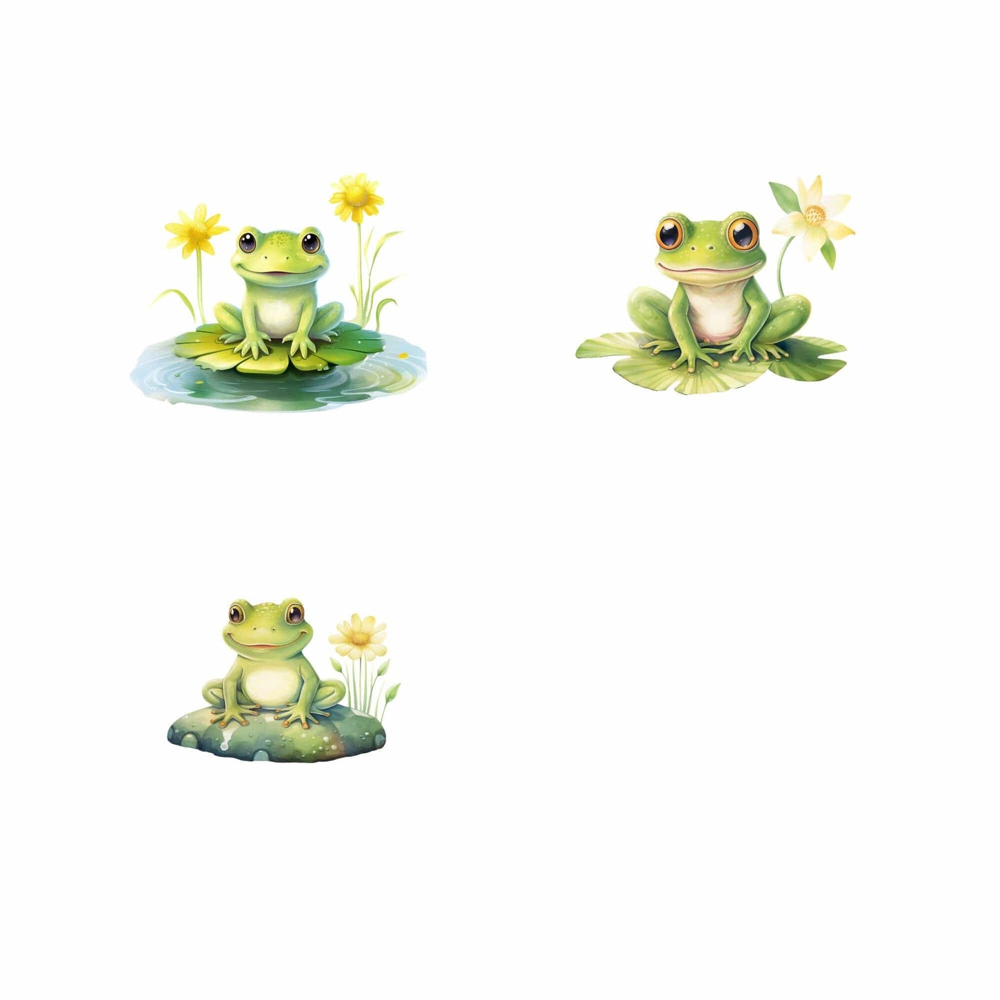 Cute Frog Clipart