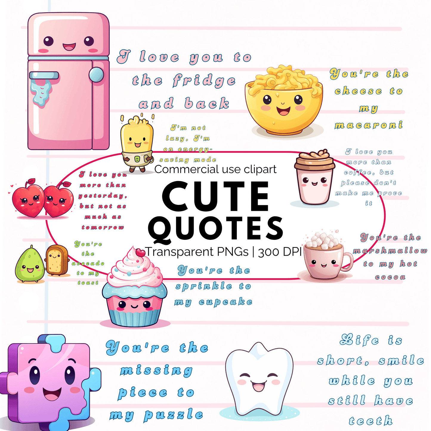 Cute Quotation Clipart