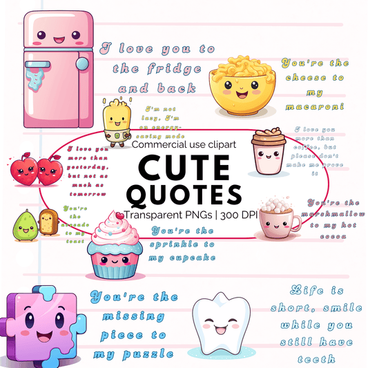 Cute Quotation Clipart