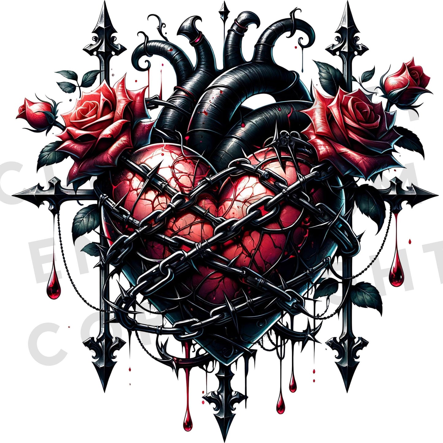 Dark Romance Clipart