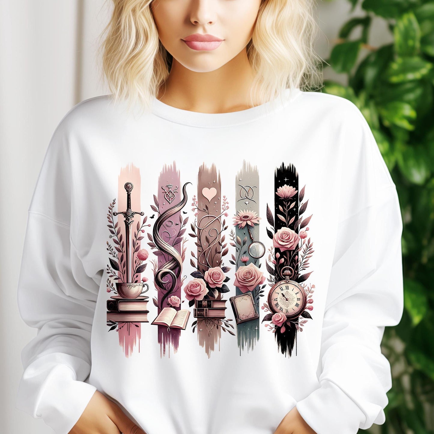 Book Lover Brushstroke Clipart