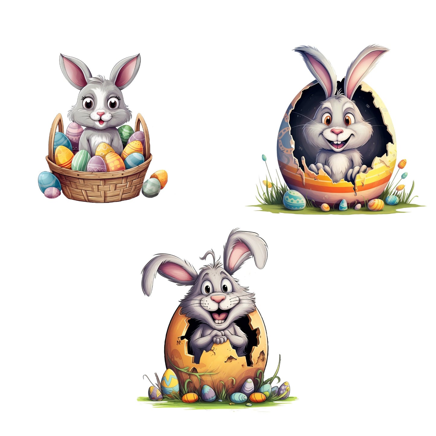 Quirky Easter Bunny Clipar